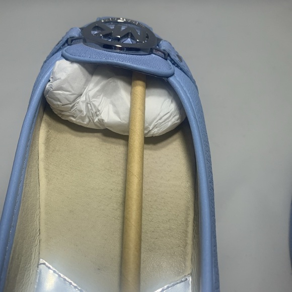 MICHAEL KORS Fulton Moccasin 40S5FUR1L in LT SKY, Leather in 8.5M - Picture 13 of 14